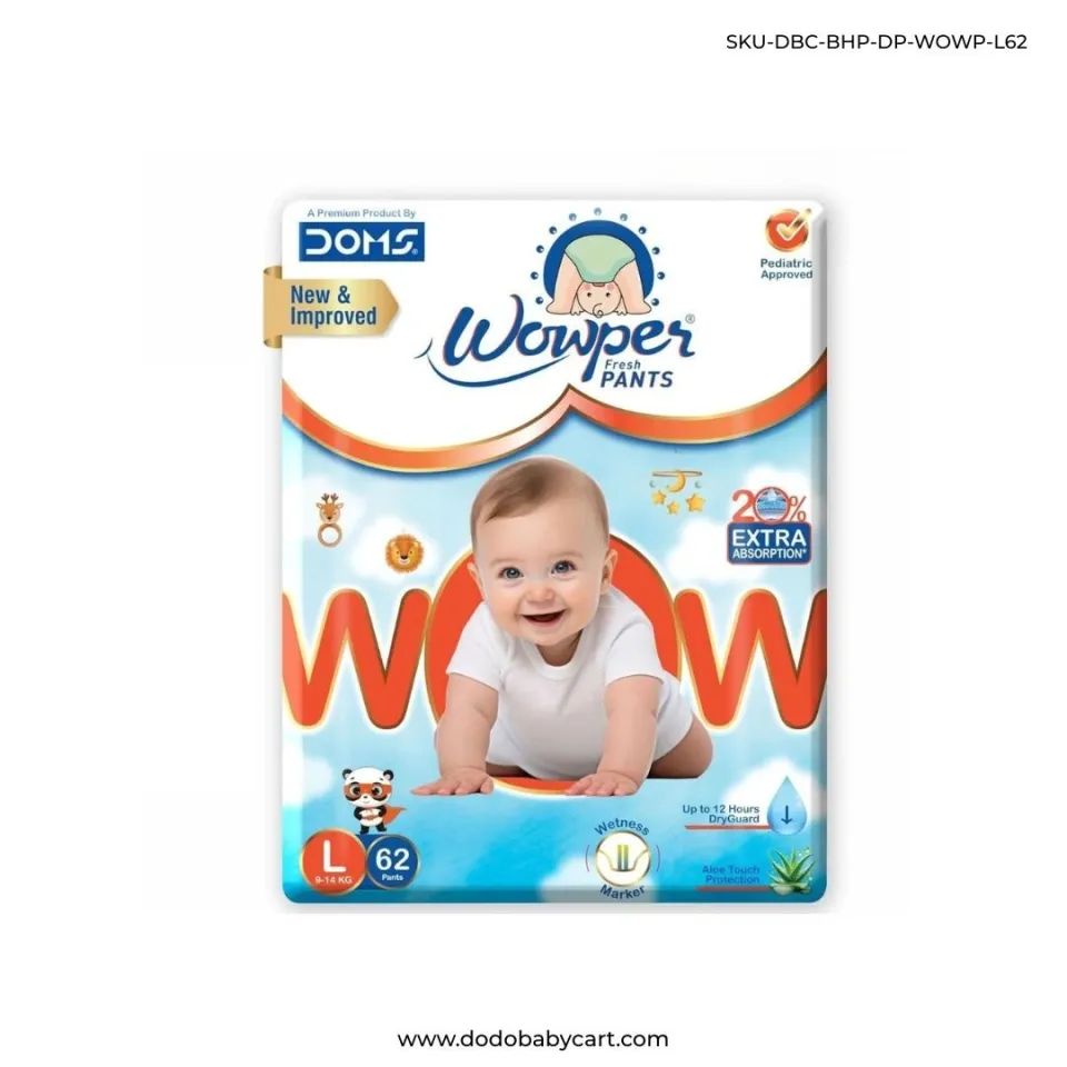 DOMS Wowper Fresh Diaper Pants — S
