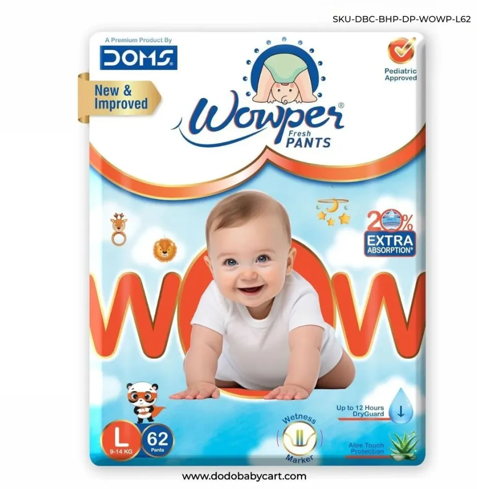 DOMS Wowper Fresh Diaper Pants — L