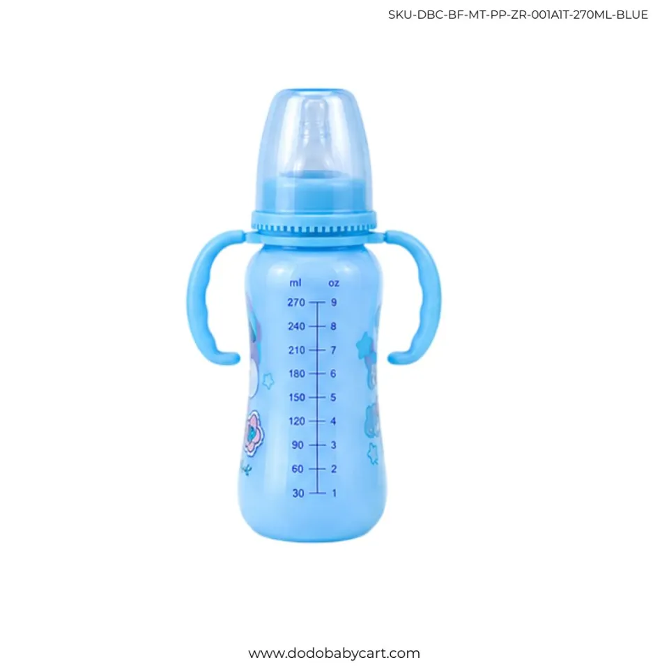 MINITREE Feeding Bottle with Dual Handles, 270 ml — Blue