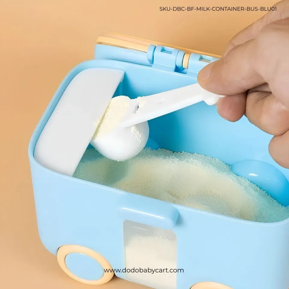 The Little Lookers Baby Milk Powder Container — Blue