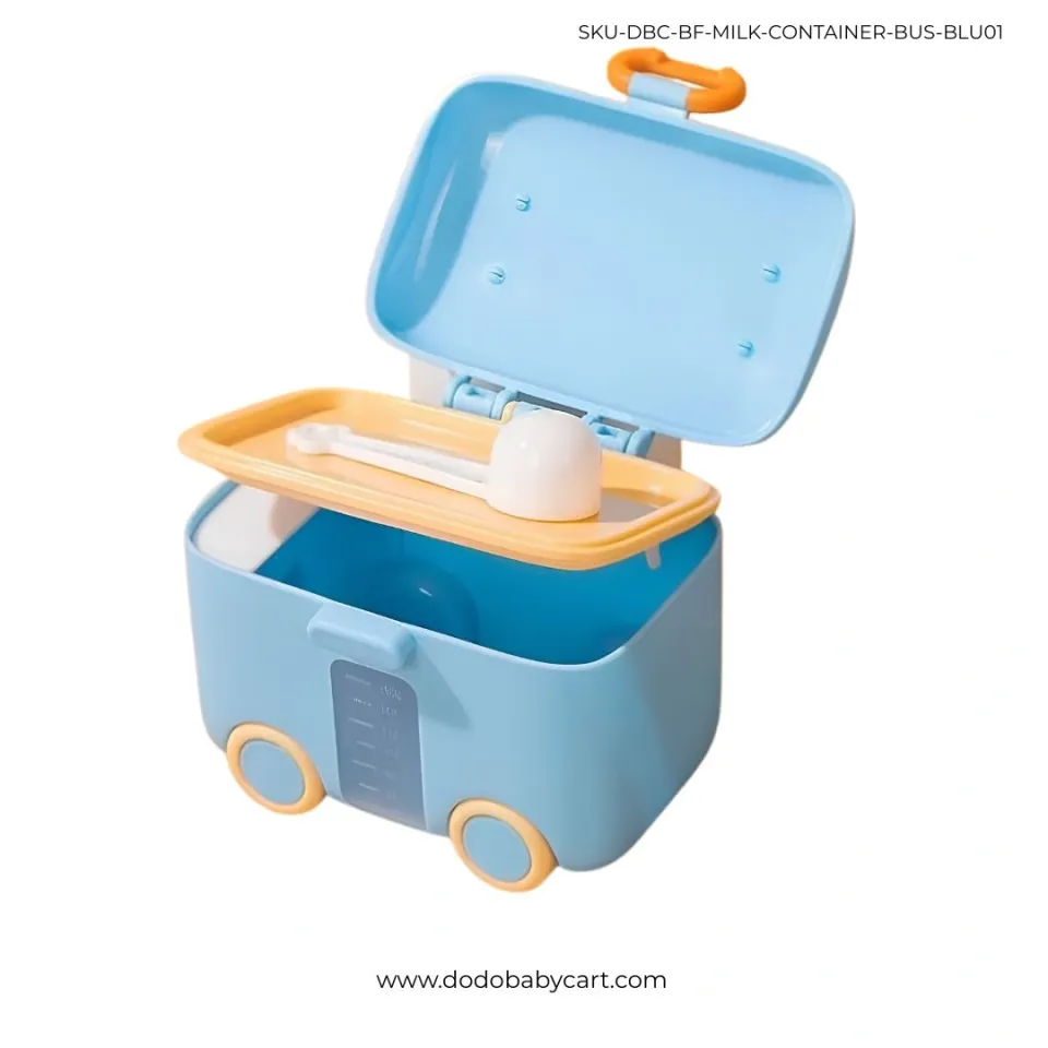 The Little Lookers Baby Milk Powder Container — Blue