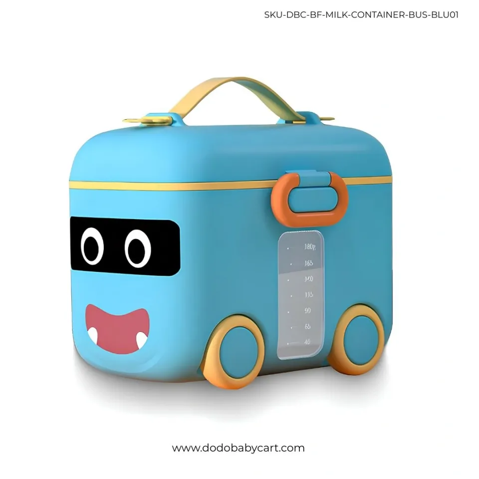 The Little Lookers Baby Milk Powder Container — Blue